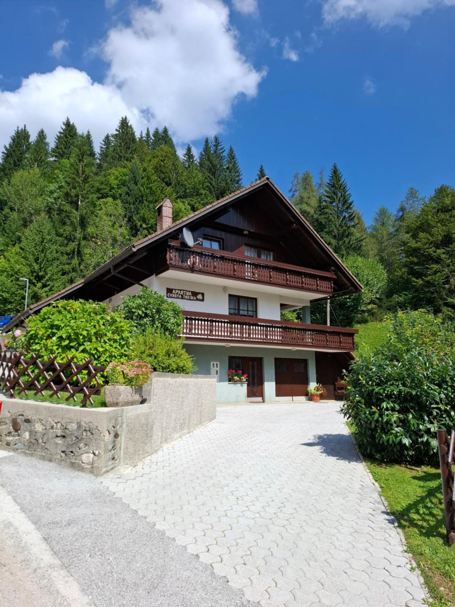 Apartma Cvrsta Trojka Jesenice Exterior photo